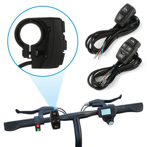 Electric Bike Scooter Light Switch DK226 Ebike Lamp And Horn Switch