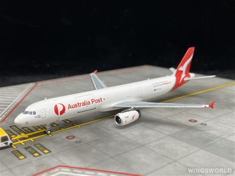 NG models 1 400 Airbus A321 Qantas 澳洲航空 NG13022 VH ULD Australia Post的