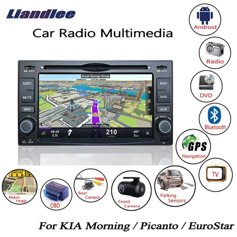 For Kia Morning Picanto Eurostar Accessories Car Android