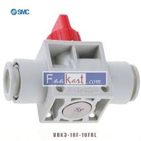 Vhk3 10f 10frl Smc Rotary Knob 32 Pneumatic Manual Control Valve Vhk