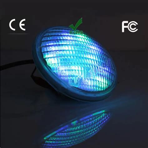 Luz Led Subacu Tica Par W Rgb Para Fuente De Estanque L Mpara De