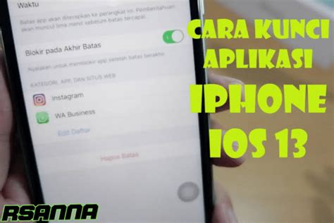 Cara Mengunci Aplikasi Di Semua Merk Smartphone