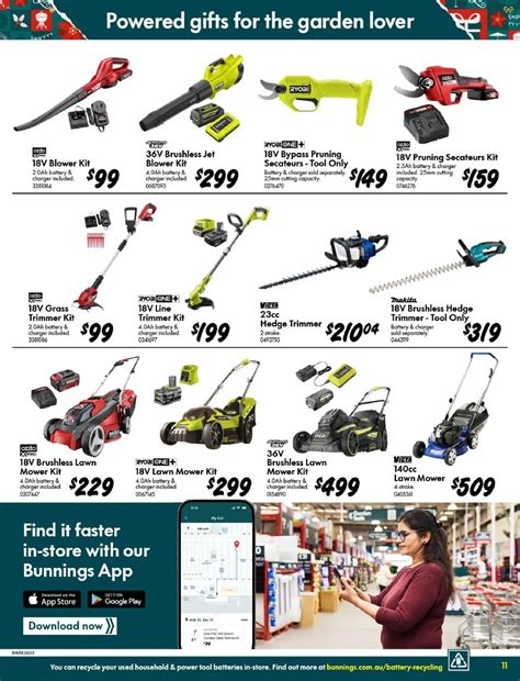 Bunnings Warehouse Christmas 2026 sale catalogues, specials