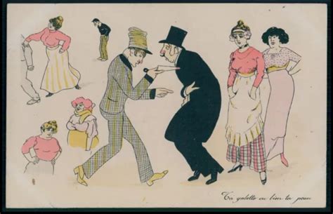 AA ART XAVIER Sager Paris Prostitution Nude Theme Woman Original S Postcard PicClick UK