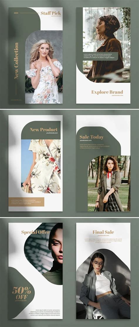 Fashion Instagram Story Templates Psd In Instagram Graphic