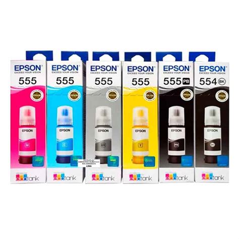 Ripley Kit De Tintas Epson T Y T L L Ml