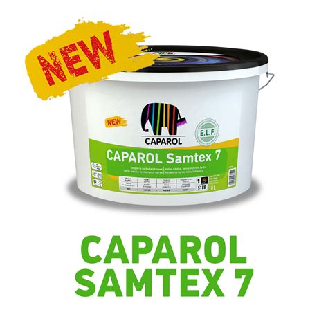 Nowe farby do wnętrz Caparol Samtex - czegokolwiek potrzebujesz!