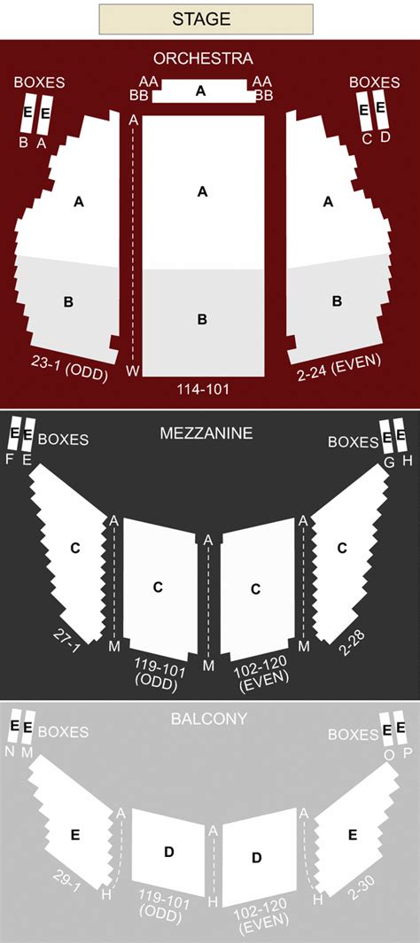 Emerson Colonial Theater, Boston, MA - Seating Chart & Stage - Boston ...