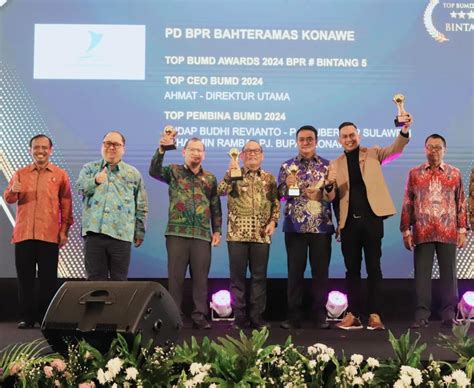 Pj Bupati Harmin Ramba Dan Dirut Bpr Bahteramas Konawe Diganjar