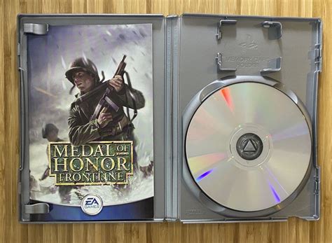 Medal Of Honor Frontline Platinum Ps2 Game With Manual Tested