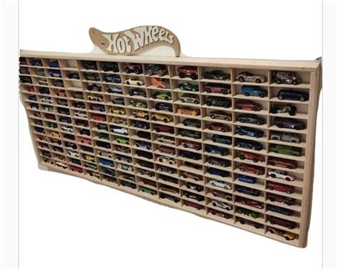 Półka na Samochodziki Autka Resoraki Hot Wheels Organizer 110 Model złożony 5906708445363