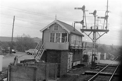 The Transport Library British Rail Signal Box At Beighton Station In