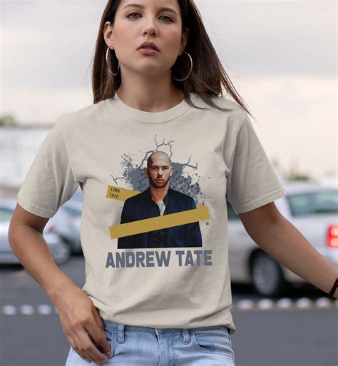 Andrew Tate Shirt Andrew Tate Top G T Shirttop G 2022 Etsy Ireland