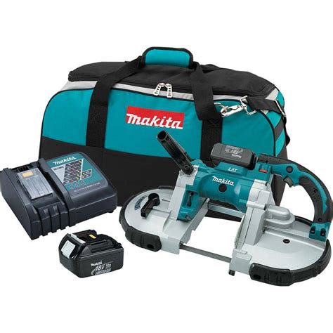 Makita Volt Lxt Lithium Ion Cordless Portable Band Saw Kit Xbp