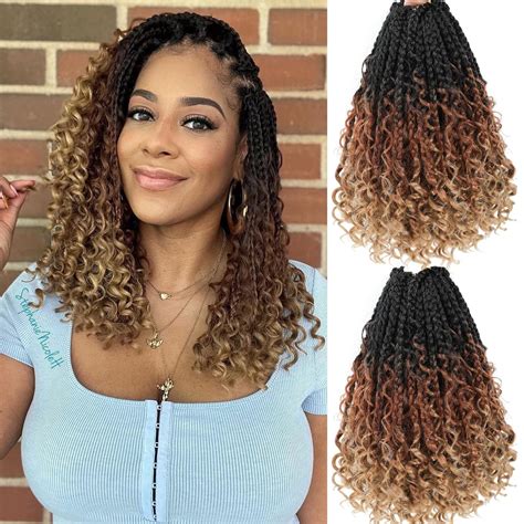 12inch Goddess Box Braids Crochet Hair Crochet Box Braids