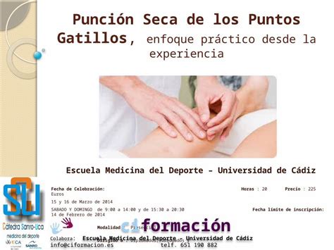 PPT Punción Seca de los Puntos Gatillos enfoque práctico desde la