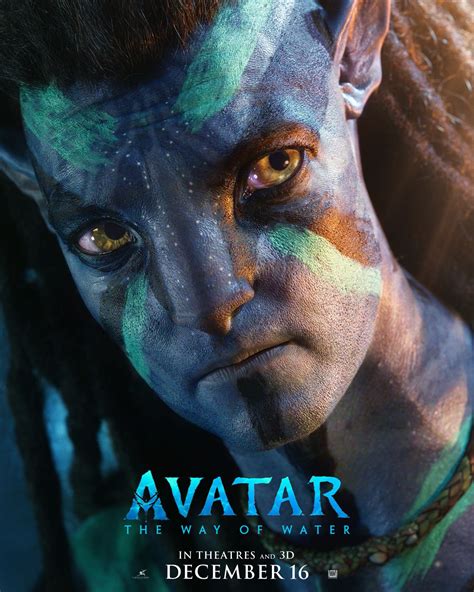 Avatar 2 Character Posters Show Stunning Looks At New & Returning Cast