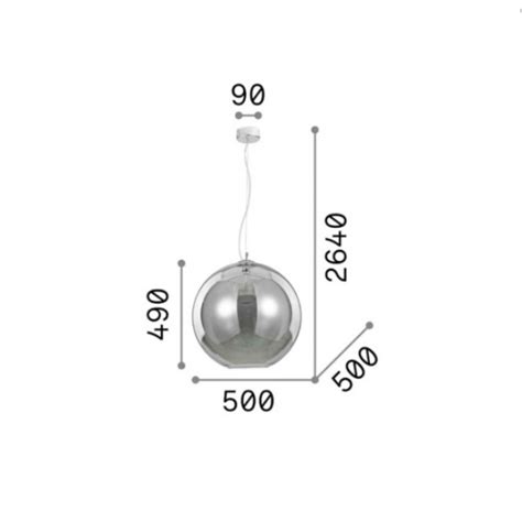 Ideal Lux Nemo SP1 D50 Contemporary Chandelier