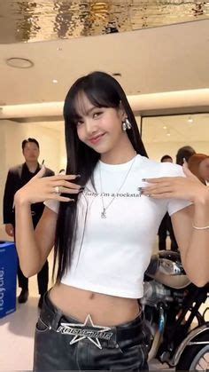 Pin By M BABY On LISA In Lisa Blackpink Hot Photoshoot Rockstar Blackpink Fashion