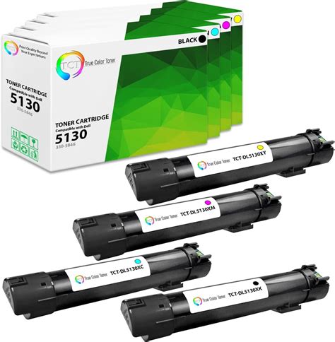 Amazon TCT 5130 Toner Cartridge 4 Pack Premium Compatible