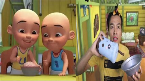 Kompilasi Upin Ipin Menikmati Es Kepal Tiru Aksi Upin Terbaru 2023