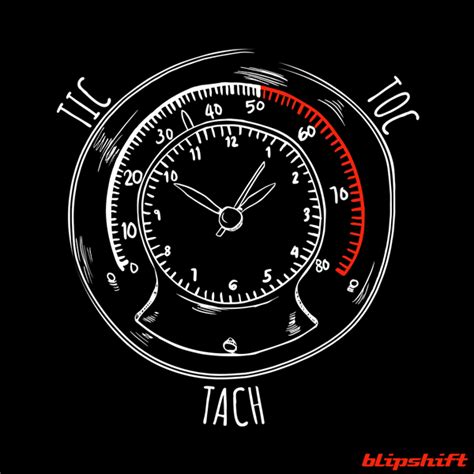 Tic Toc Tach - A Mopar gauge & muscle car enthusiast shirt | blipshift