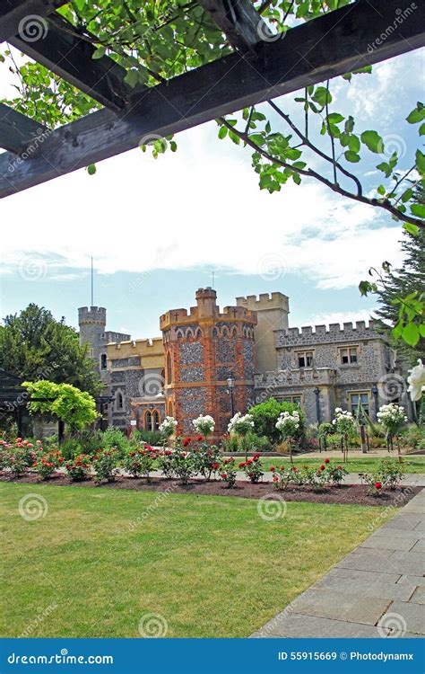 Tankerton Castle Towers Stock Image Image Of Rose Homes 55915669