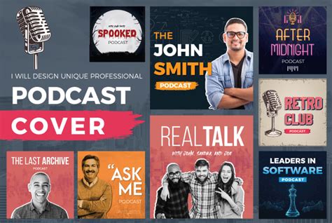 Design A Professional Podcast Cover Art By Muscastudio Fiverr