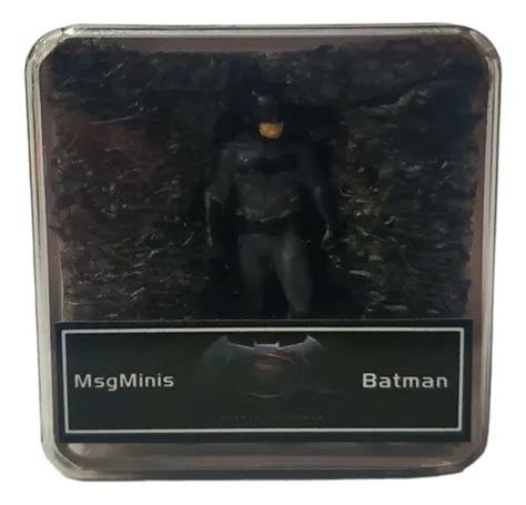 Hot Wheels Boneco Batman Ben Affleck Miniatura Hw Parcelamento Sem Juros