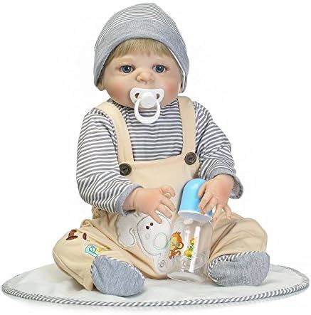 Amazon Tatu Realistic Reborn Dolls Baby Boy Silicone Full Body