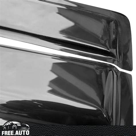 For 04 16 Nissan Armada Acrylic Visor Vent Rain Sun Deflector Guard 4Pc