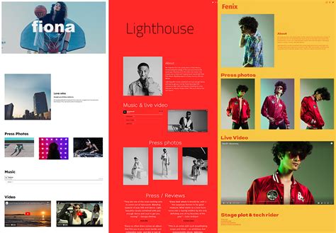 New: 6 EPK layouts to make your press kit stand out | Bandzoogle Blog