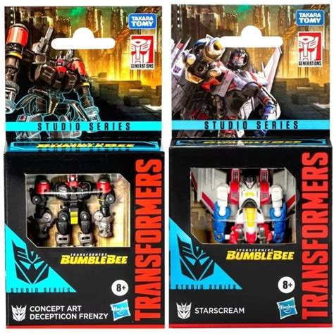 Transformers Studio Series Core Starscream Frenzy Bumblebee Shopee