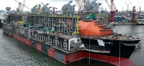 Golar Says Gimi FLNG 86 Percent Complete LNG Prime