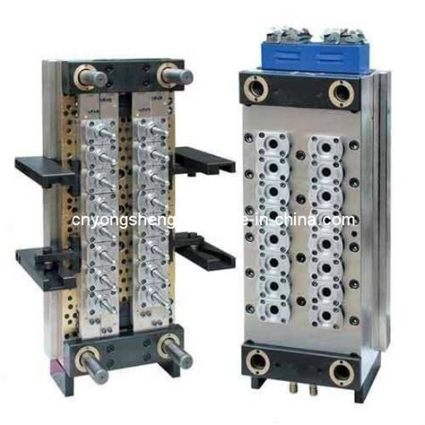 16 Cavities Hot Runner Pet Preform Injection Mold Preform Mold And Pet Preform Mold