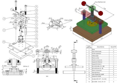 Lezioni Disegno Tecnico Technical Drawing Drawings Inventor