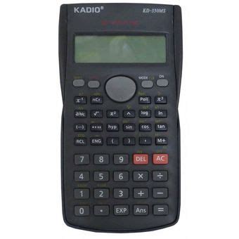 Calculadora Cientifica Kadio Kd Ms Funciones Memoria Rapida