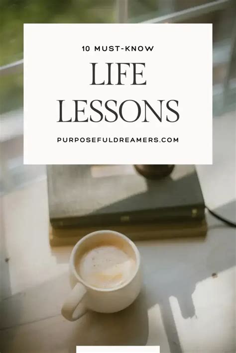 essential life lessons   learn early   life