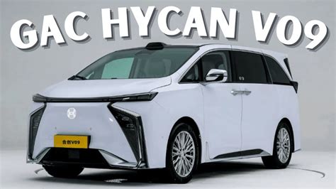 Gac Hycan V All Electric Mpv With Km Range Launched Youtube