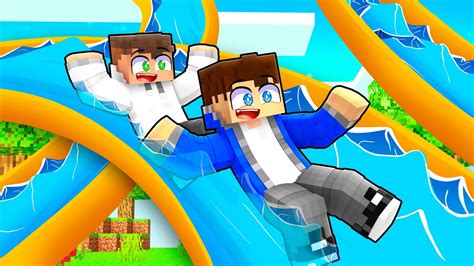 24 Stunden Im WASSERPARK In Minecraft YouTube