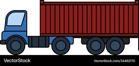 Cargo Container Trucks Png