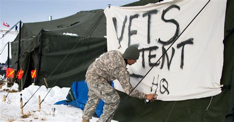 At Standing Rock The Veterans Have Arrived