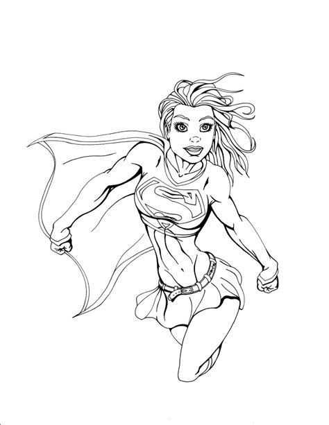 Supergirl Flying 2 By Eso2001 On Deviantart