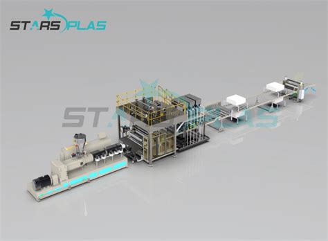 SPC Flooring Extrusion Line For Efficient Production StarsPlas