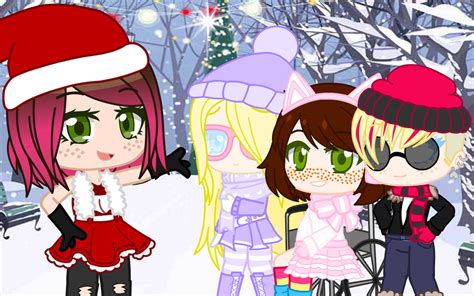 Merry Christmas Gacha Club By Arwenthecutewolfgirl On Deviantart