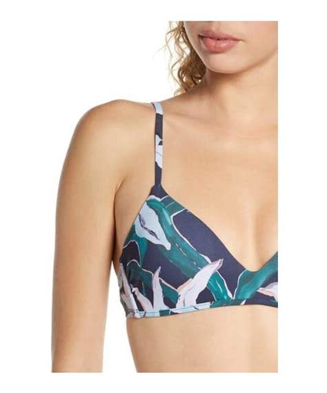 Tory BurchトリーバーチのTory Burch Floral Print Bikini Top水着 WEAR