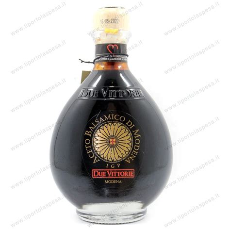 Aceto Balsamico Modena Igp Due Vittorie Ml Tiportolaspesa It