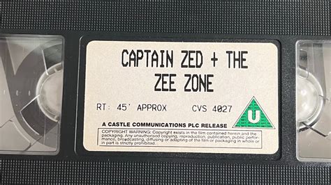 Closing To Captain Zed And The Zee Zone 1991 Youtube