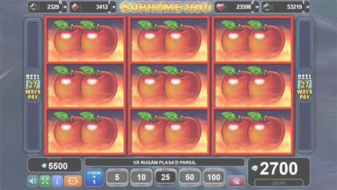 Supreme Hot gratis joacă păcănele online cu fructe