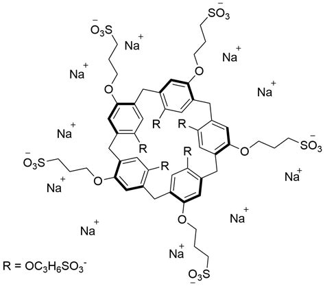 Suprabank Molecules Propyl Sulfonated Pillar 5 Arene